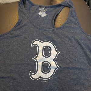 ⭐️SALE 3/10⭐️Genuine Merchandise Blue Boston Red Sox Tank Top - Sz Lg